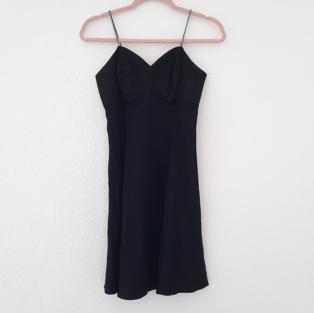 Vintage Betsy & Adam Little Black Cocktail Dress 3-4